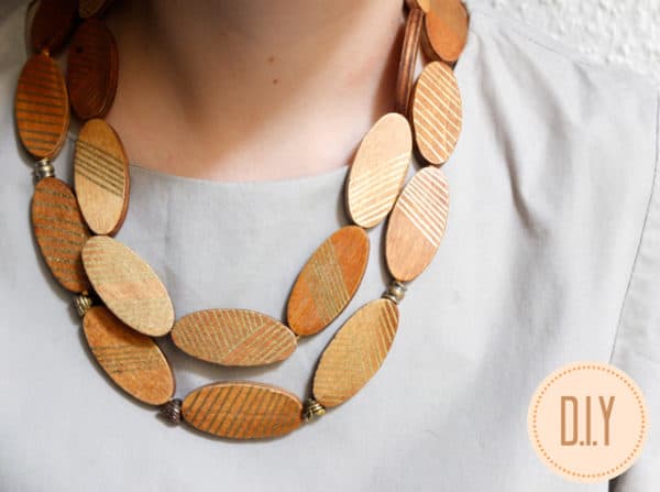 DIY  Projects To Create Your Own Wooden Jewelry Collection. 