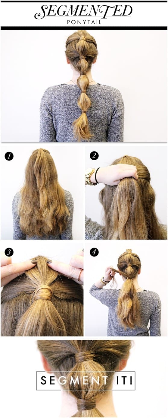 The Most Stylish “Less Than Five Minutes” Pony Tail Hairstyles For Busy Mornings