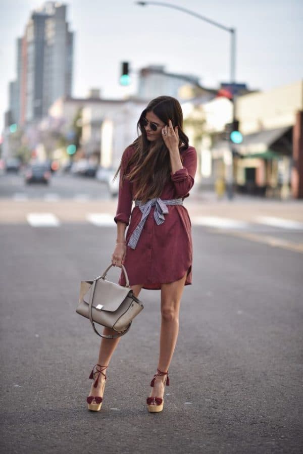 All You Need To Know About Styling A Shirt Dress
