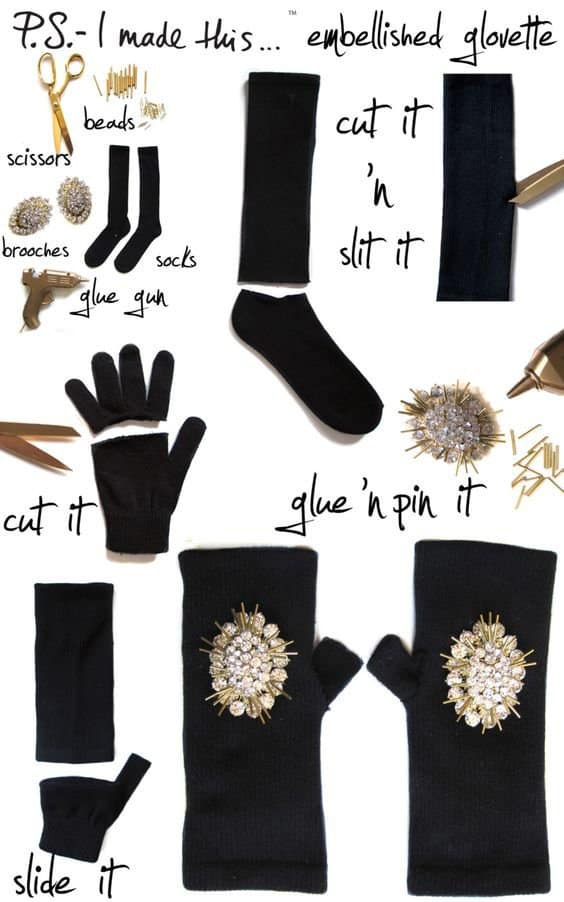 DIY Fancy Winter Accessories In Less Than 10 Minutes