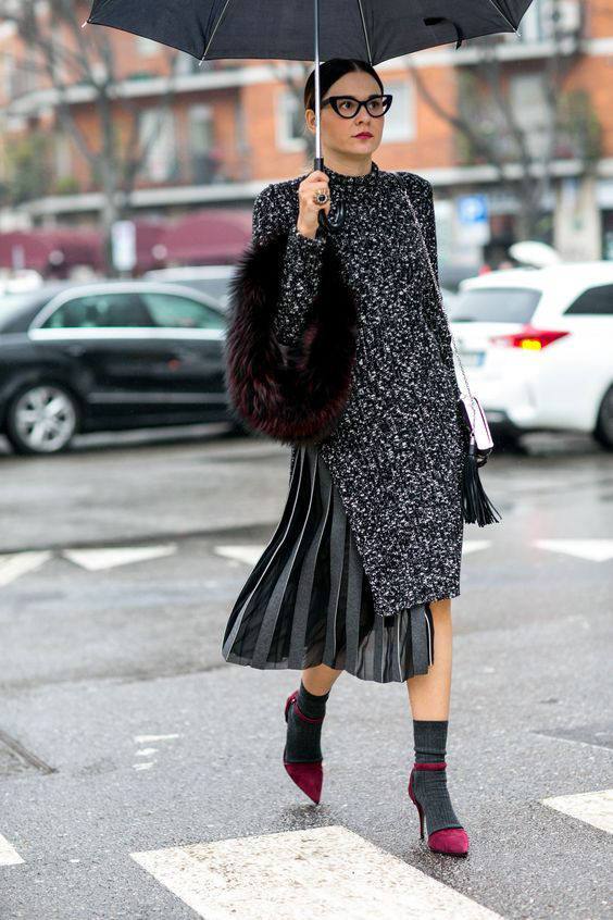 Trendy Ways To Style A Dress During Cold Winter Days