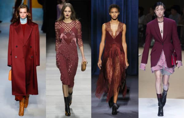 The Biggest Color Trends For Fall/Winter 2018 Season