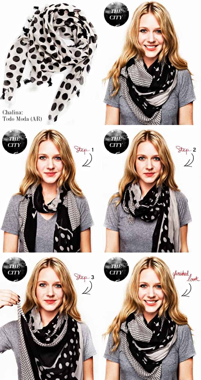 Inspiring Ways To Tie A Scarf That You Will Immediately Fall In Love With