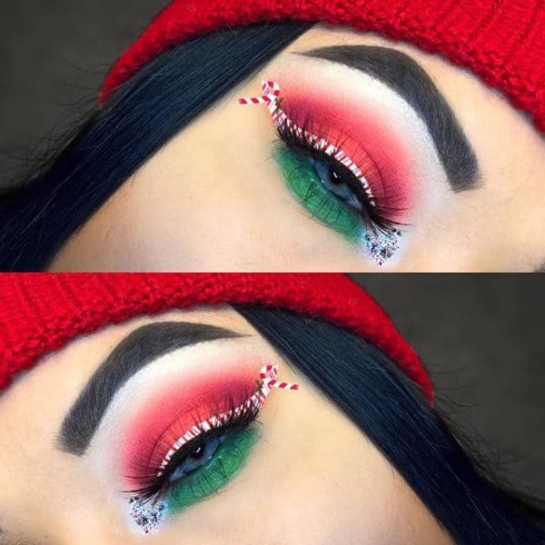 makeup ideas for christmas