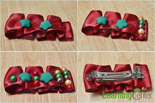 Easy DIY Christmas Hair Accessories Project To Try With Your Kids