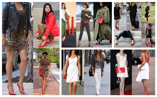 Fashion Guide: How To Wear The Timeless Red High Heels - ALL FOR ...