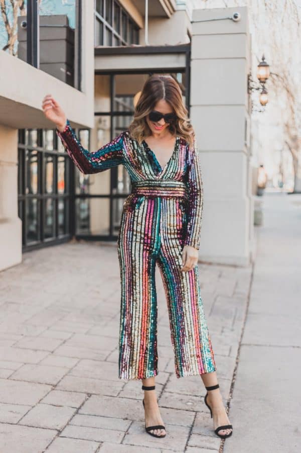 The Best Sequin Jumpsuits Outfits For The New Years Eve