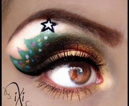 Christmas Themed Makeup Ideas For An Unusual Christmas Experience