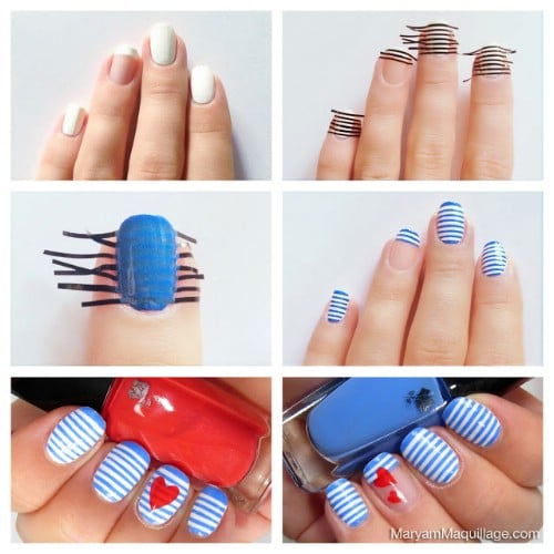 DIY Step By Step Valentines Nails Art Tutorials You Will Simply Adore