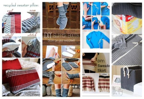 The Best Diy Projects To Re Purpose An Old Sweater