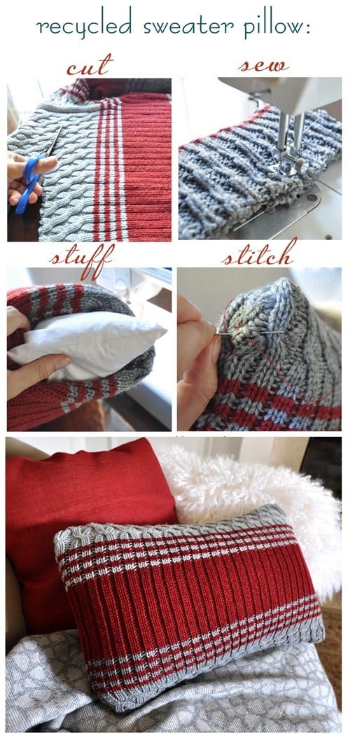 The Best DIY Projects To Re purpose An Old Sweater