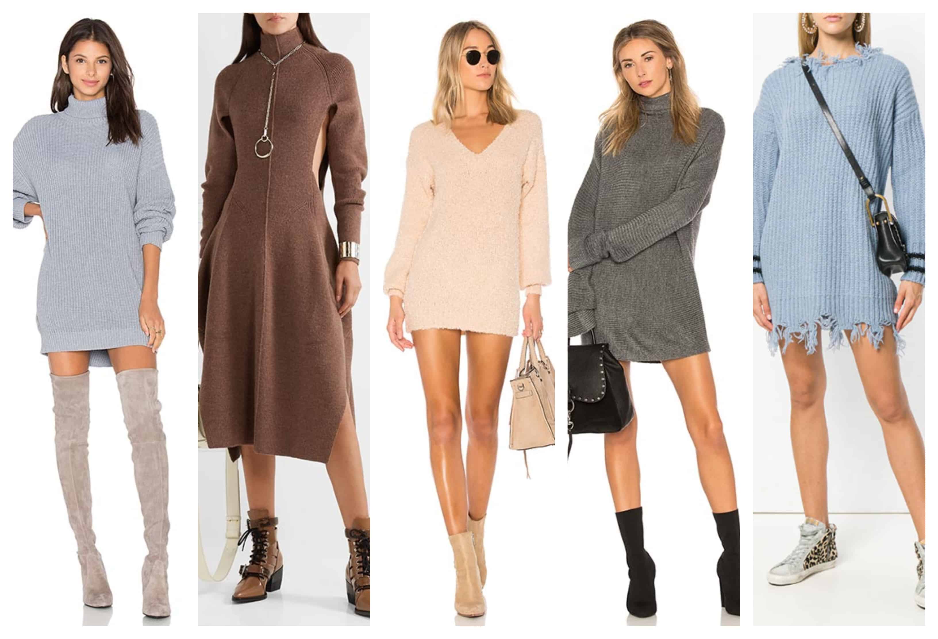 the-best-ways-to-wear-sweater-dress-during-winter