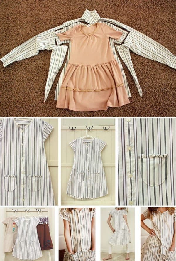 Creative Diy Tutorials To Re Fashion S Clothes Into Cute Kid Outfits All For Design
