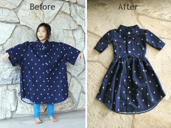 Creative DIY Tutorials To Re fashion Adults Clothes Into Cute Kids Outfits