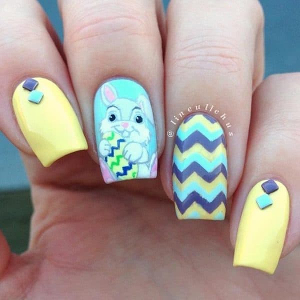 Nails  Art  Inspired By Easter To Celebrate The Holiday In Style