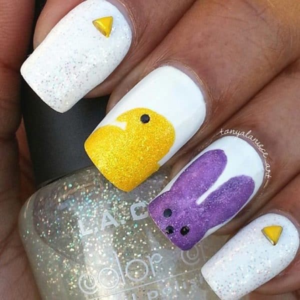 Nails  Art  Inspired By Easter To Celebrate The Holiday In Style