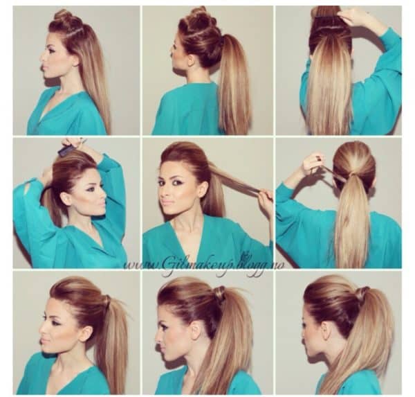 Chic DIY Pony Tails Hairstyles To Try This Spring