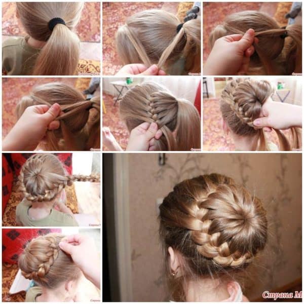 Easy DIY Braid Bun Hairstyle For Every Occasion