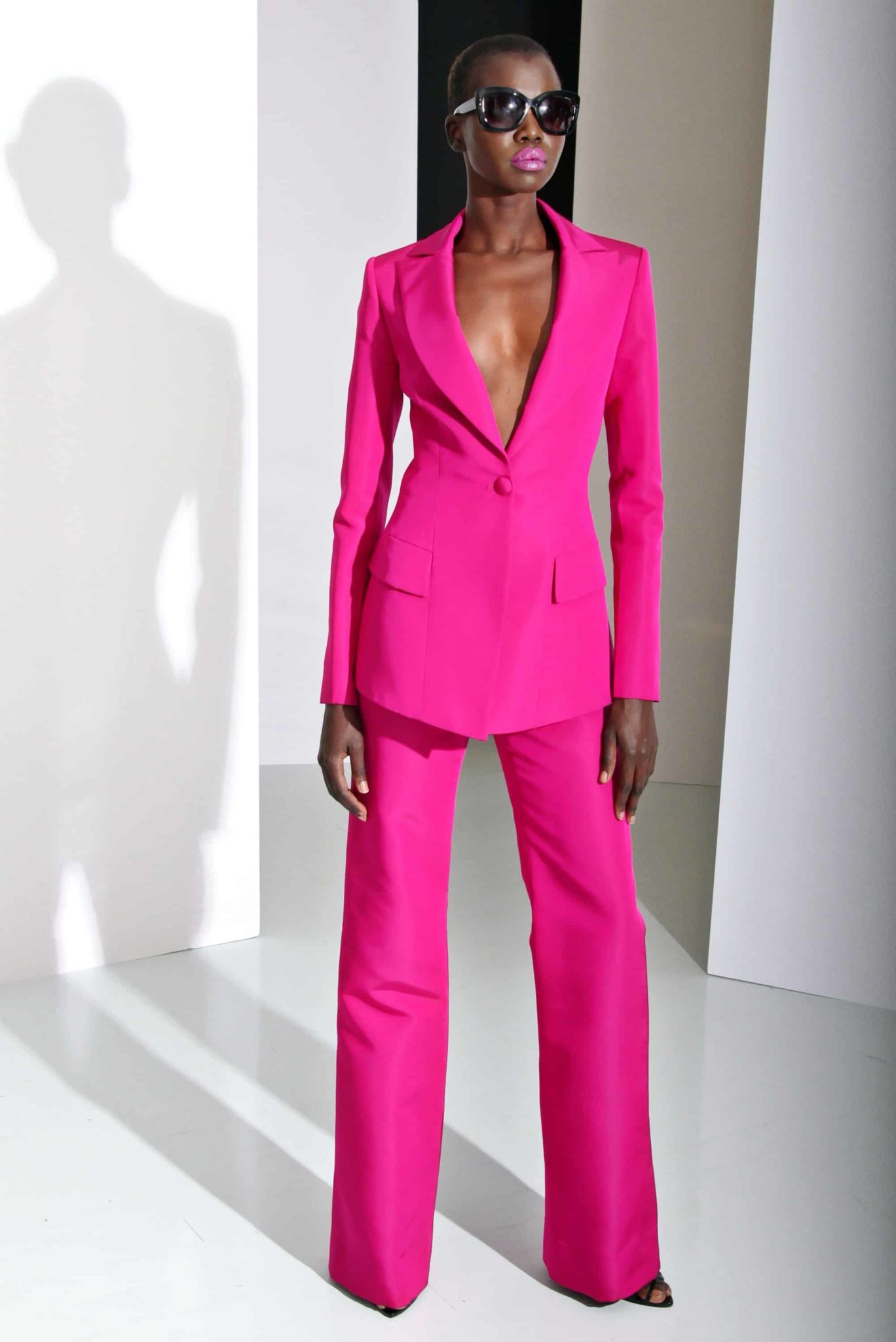 Spring 2019 Biggest Trend: Bold Colored Women Suits For Stylish And ...