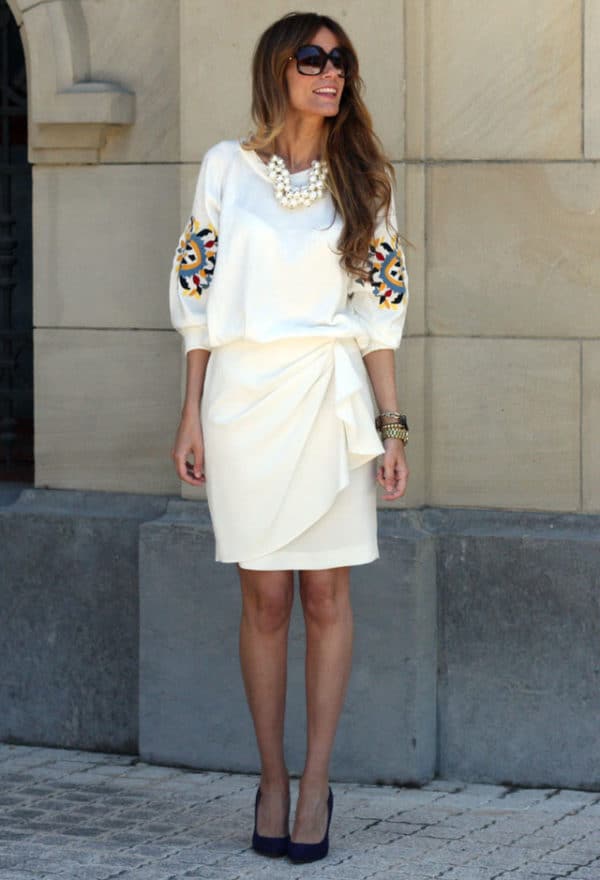 All White Outfits For Goddesses Look This Spring