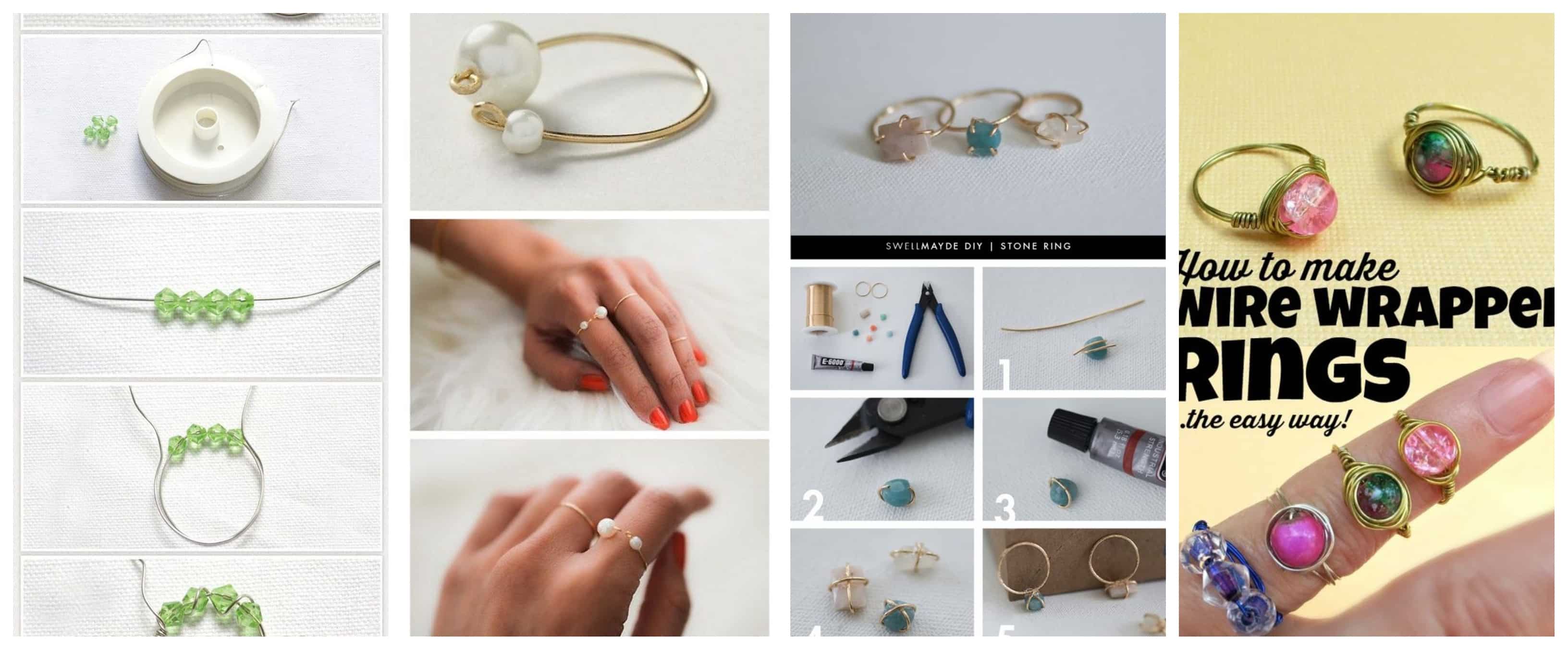 Step By Step DIY Ring Tutorials For Every Accessories