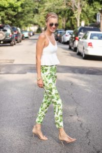 Eight Ways To Style Fruit Printed Pants This Spring