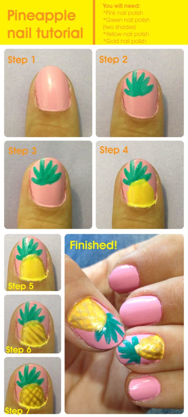 Amazing DIY  Nails Designs For Fresh And Adorable Summer Manicure