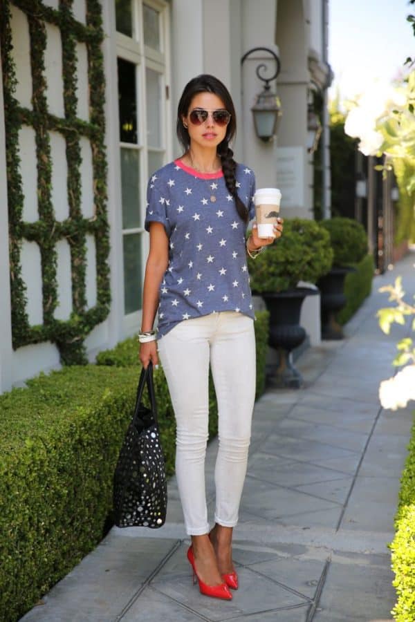 Fashion And Chic Patriotic Outfits To Celebrate The Independence Day In ...