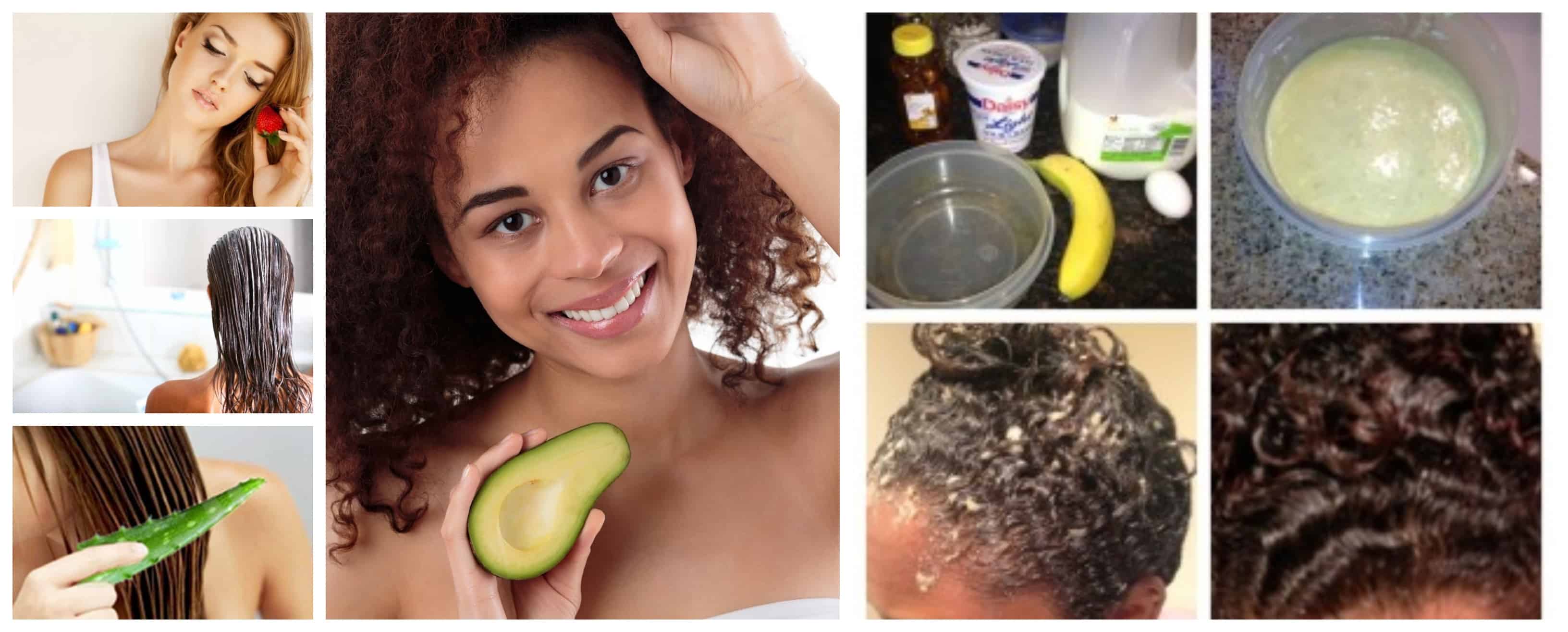 100% Natural Homemade Hair Masks To Keep Your Hair Well Cared - ALL FOR