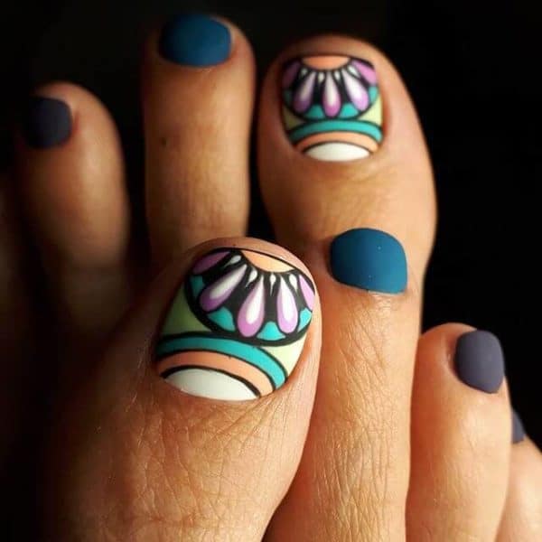 summer pedi ideas