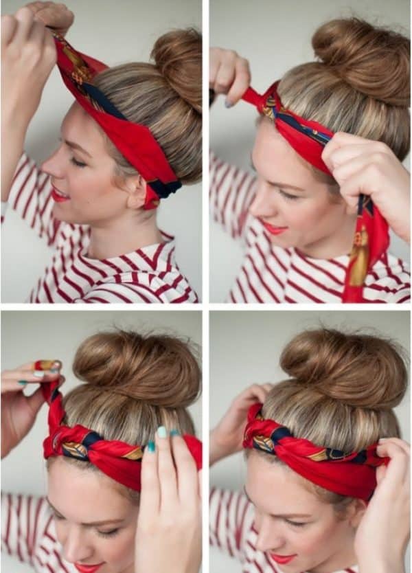 The Fanciest Ways To Wear A Headscarf As Hair Accessory This Summer
