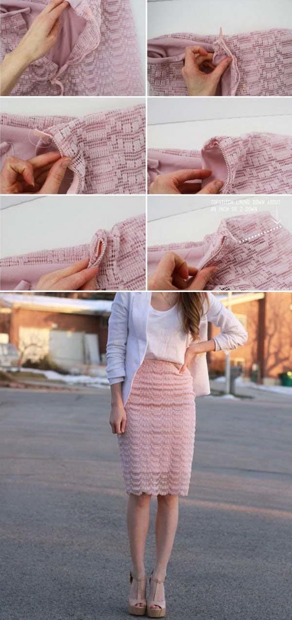 Creative DIY Pencil Skirt Ideas For Personalized Pieces In Your Wardrobe
