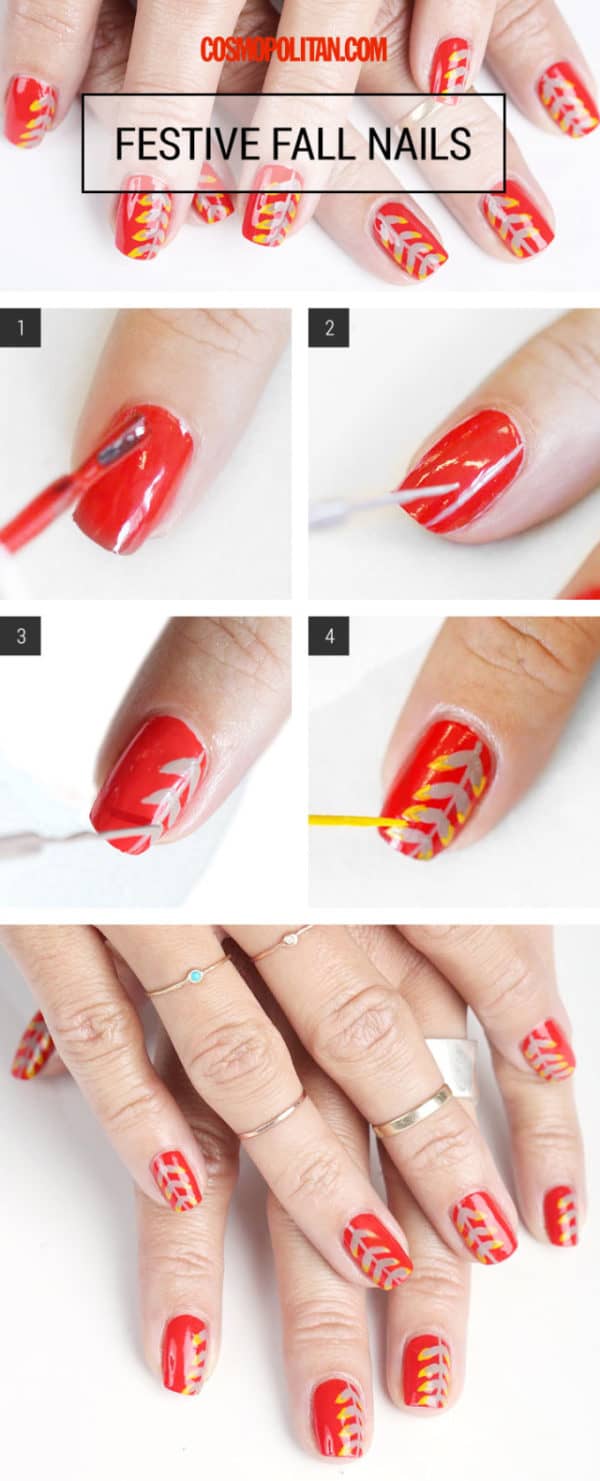 Fabulous Fall Manicure Step By Step Tutorials That You Are Going To Love