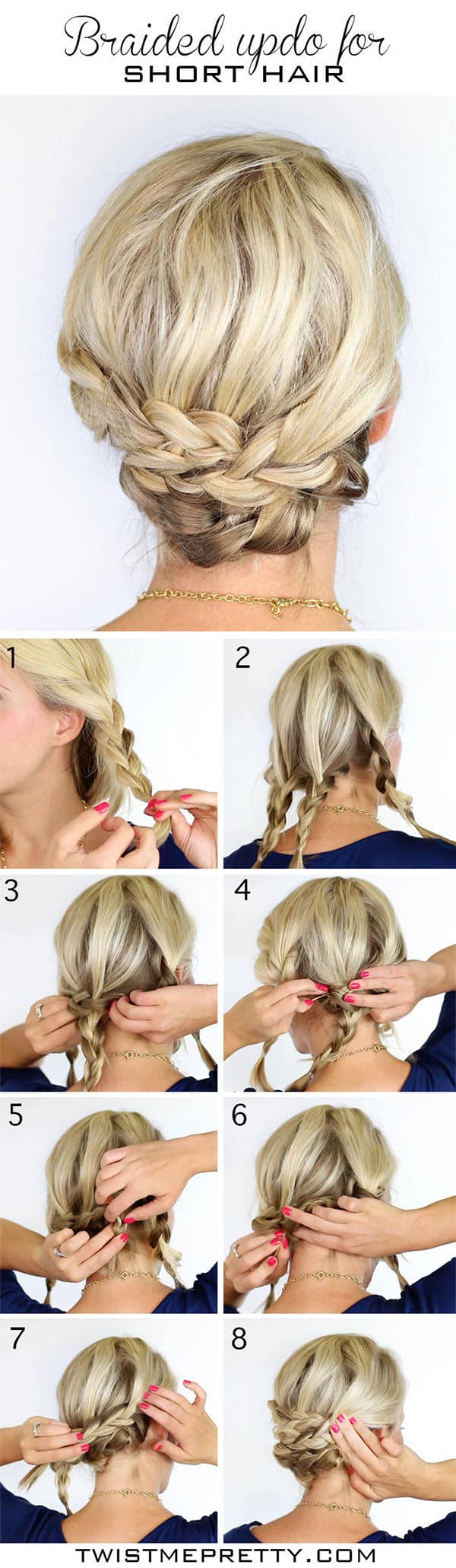 Step By Step Up Do Tutorials That Are Just Perfect For Wedding Guests