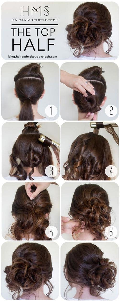 Step By Step Up Do Tutorials That Are Just Perfect For Wedding Guests