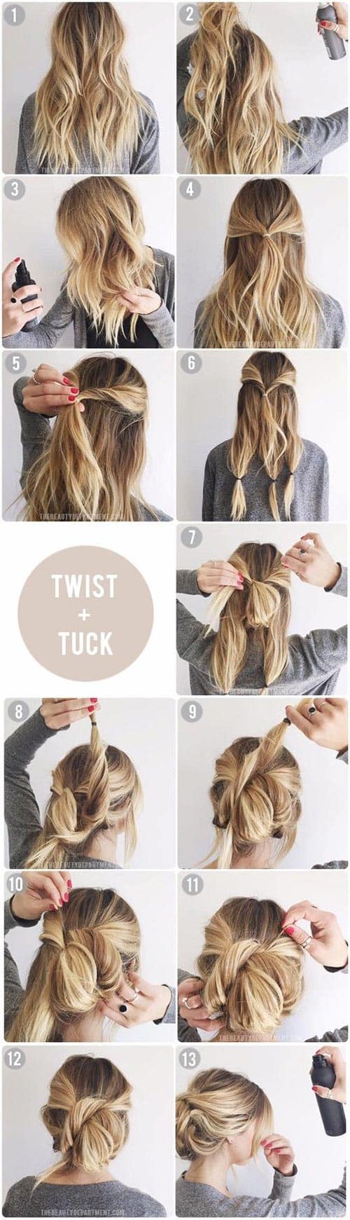 Step By Step Up Do Tutorials That Are Just Perfect For Wedding Guests