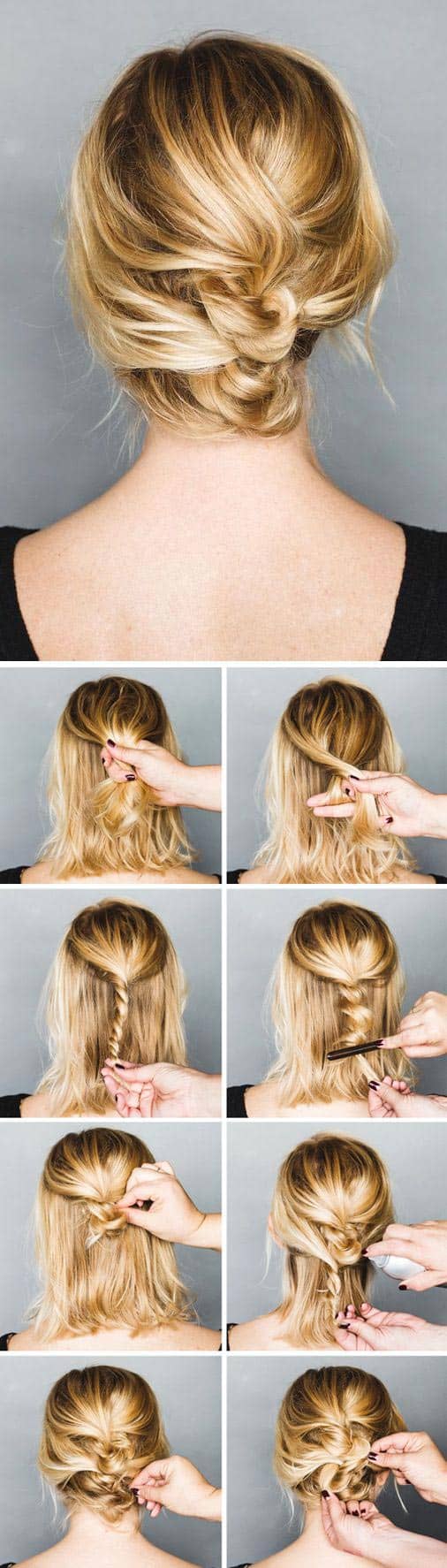 Step By Step Up Do Tutorials That Are Just Perfect For Wedding Guests