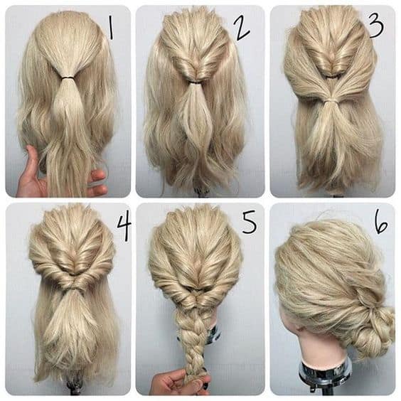 Quick And Easy Step By Step Hairstyles For Beginners