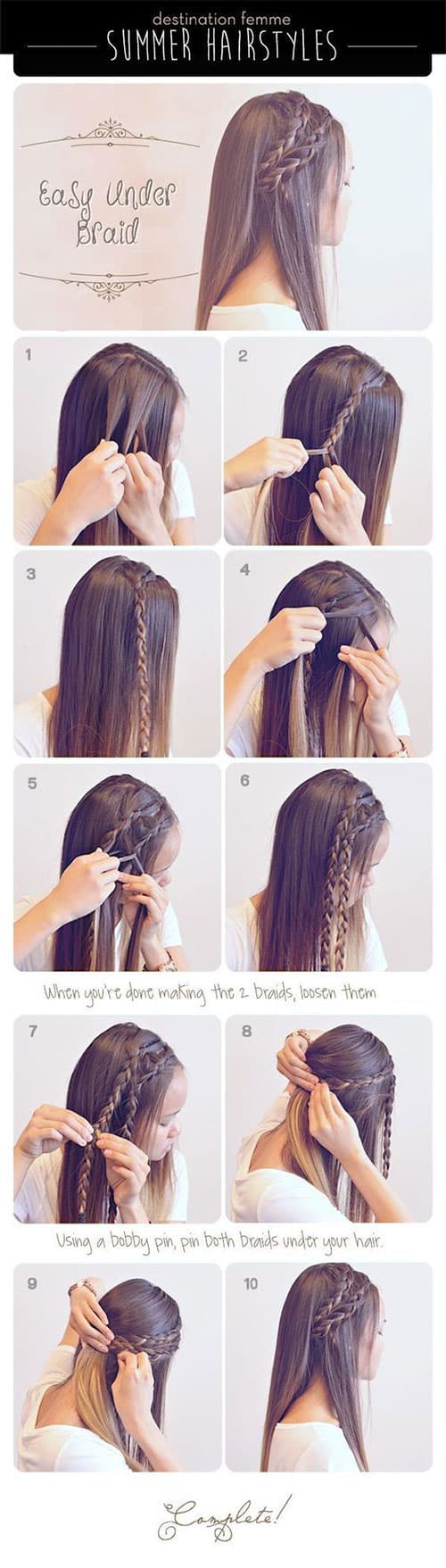 step by step hairstyles to do yourself