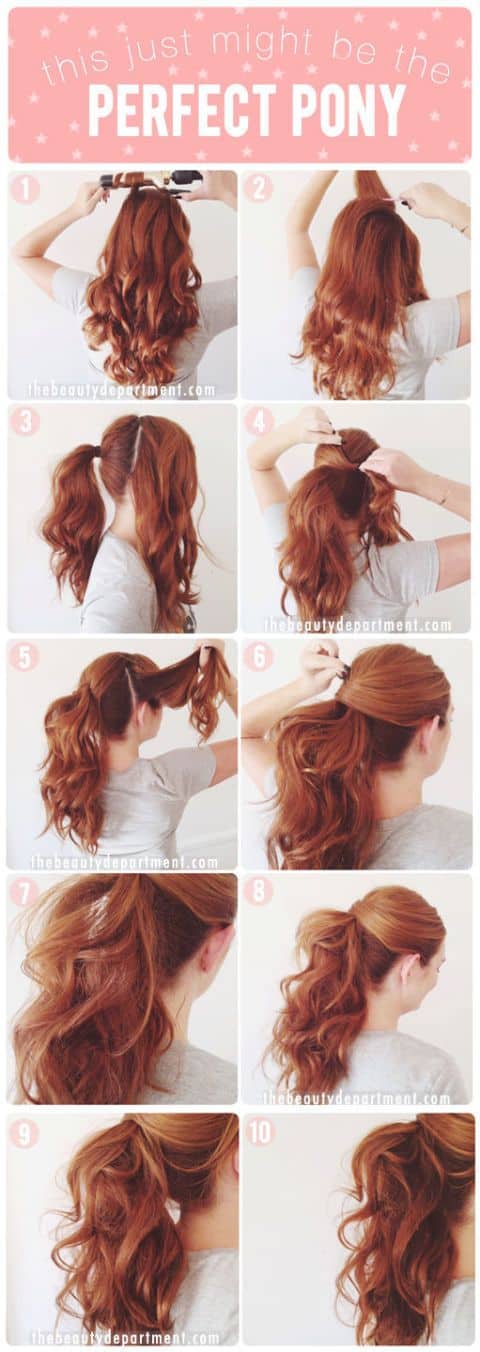 Quick And Easy Step By Step Hairstyles For Beginners