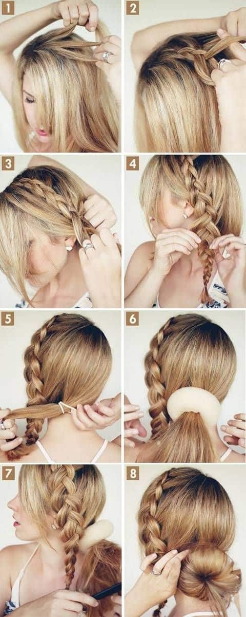 Quick And Easy Step-By-Step Hairstyles For Beginners - ALL FOR FASHION ...