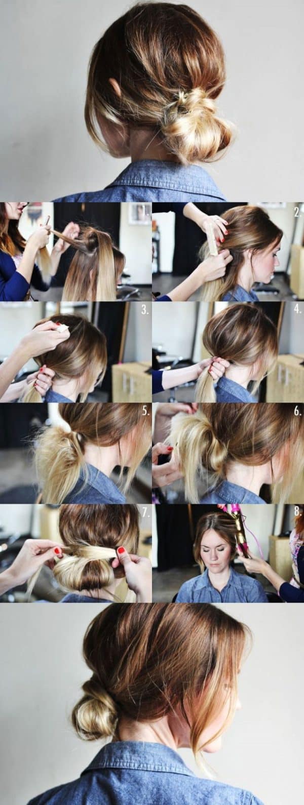 Quick And Easy Step By Step Hairstyles For Beginners