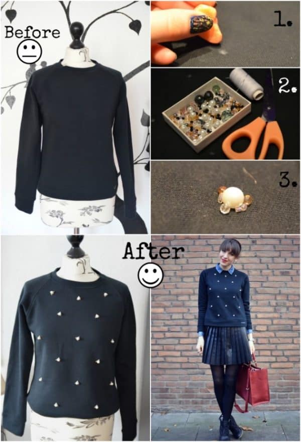 Fabulous DIY Sweater Makeover Ideas That You Are Going To Love