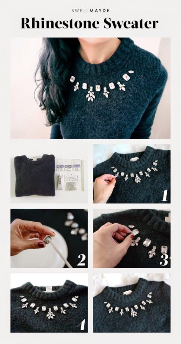 Fabulous DIY Sweater Makeover Ideas That You Are Going To Love