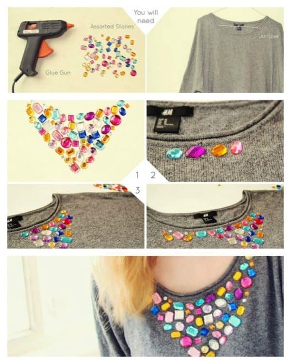 Fabulous DIY Sweater Makeover Ideas That You Are Going To Love