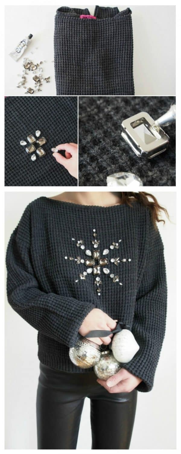 Fabulous DIY Sweater Makeover Ideas That You Are Going To Love