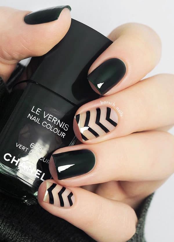 Bold And Black Manicure Ideas That Are Just Perfect For Fall And Winter