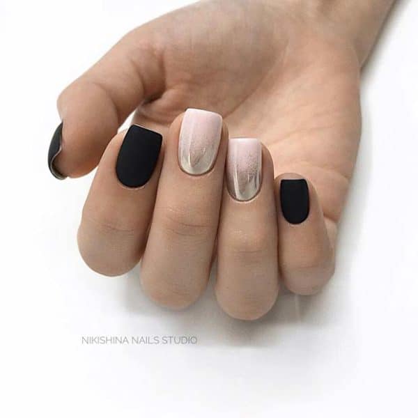 Bold And Black Manicure Ideas That Are Just Perfect For Fall And Winter