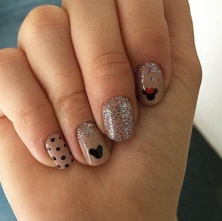 Interesting Disney Nails Designs That Even Adults Will Go Crazy For