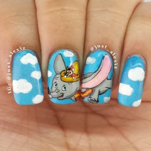 Interesting Disney Nails Designs That Even Adults Will Go Crazy For